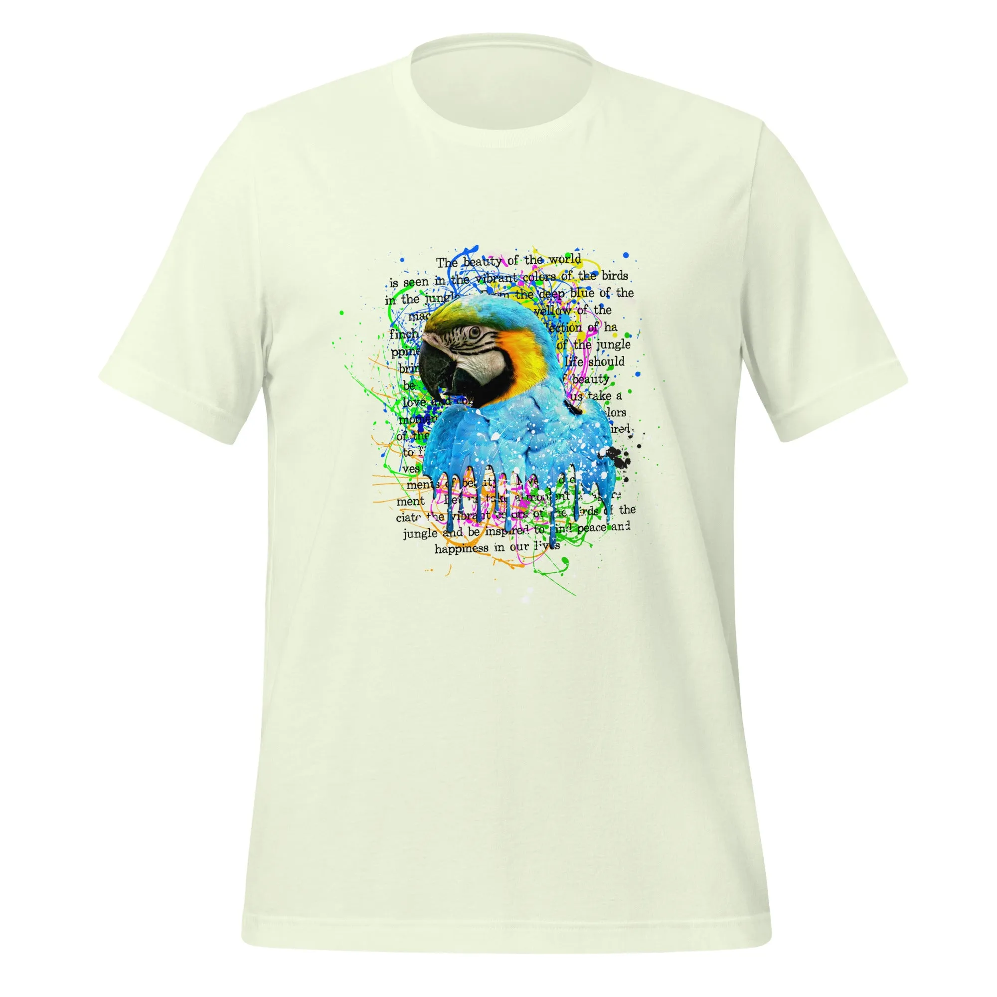 Unisex T-shirt - Vibrant Symphony: Nature's Palette