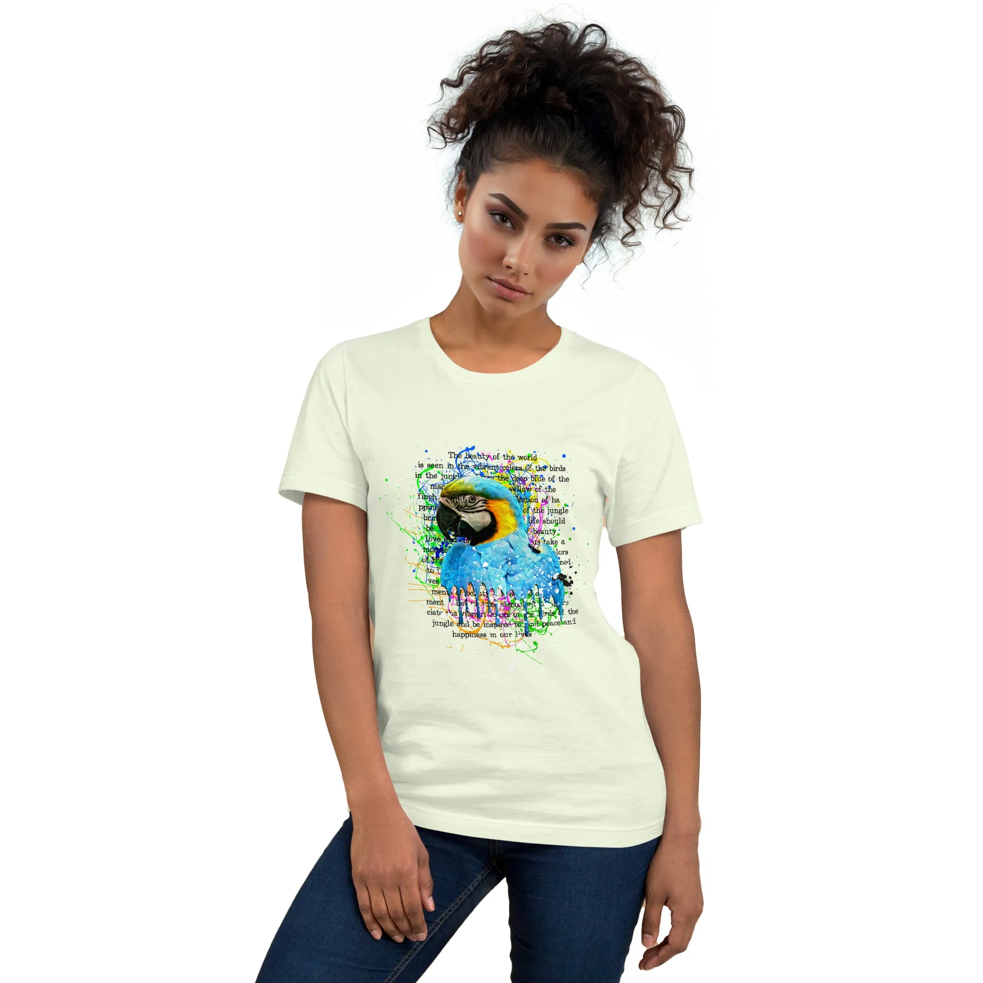 Unisex T-shirt - Vibrant Symphony: Nature's Palette