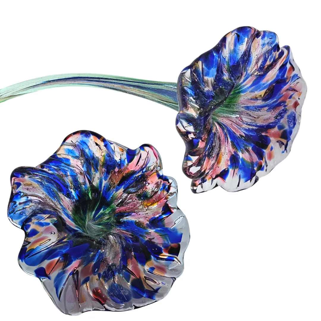 Vibrant Memorial Flower with Cremation Ash