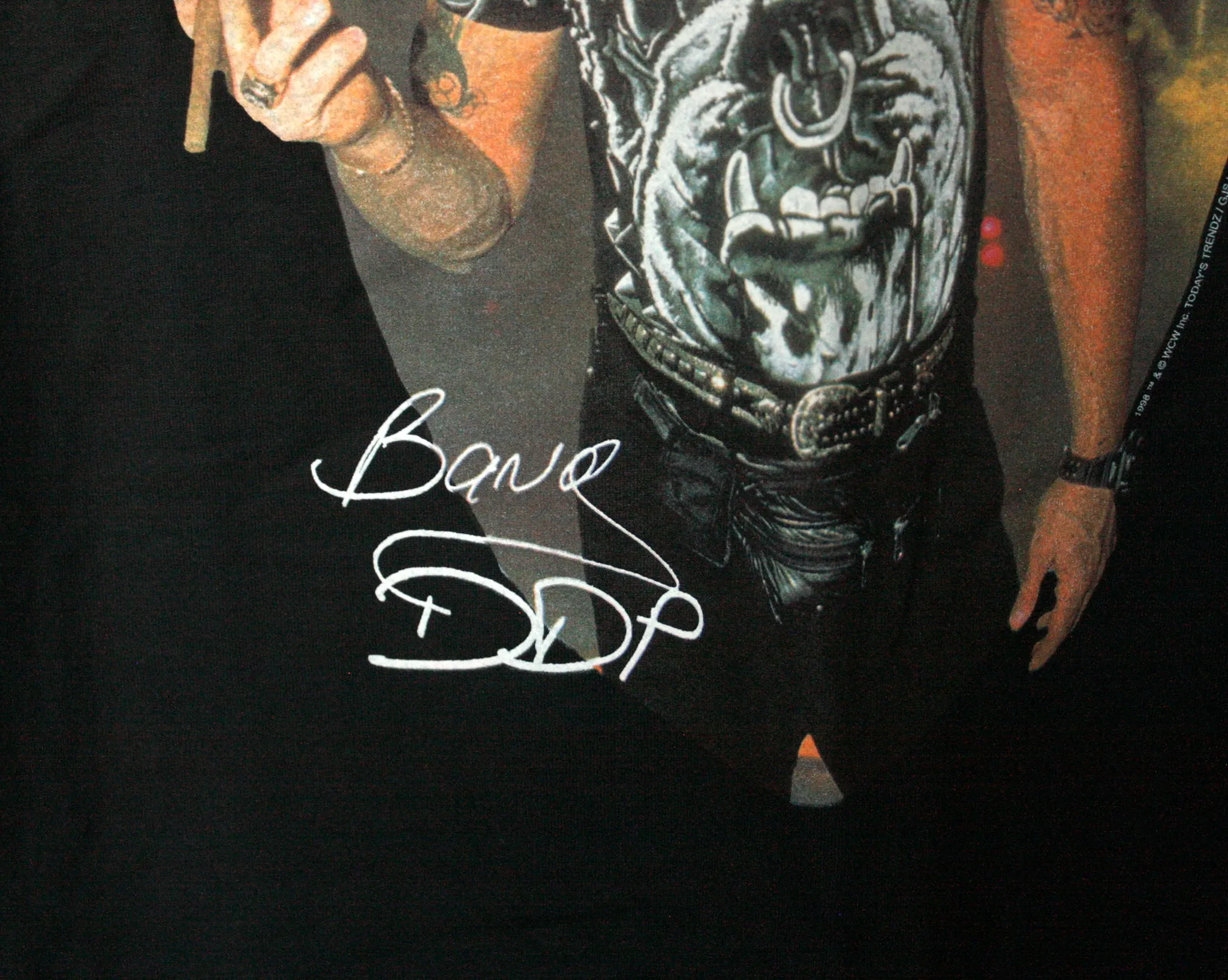 WCW DDP PHOTO T-SHIRT LG