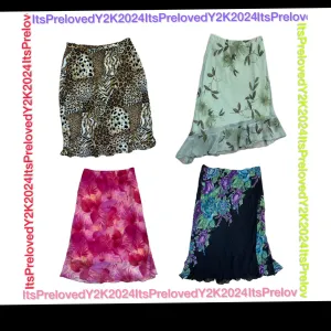 Y2K couture summer skirts (RX-471)