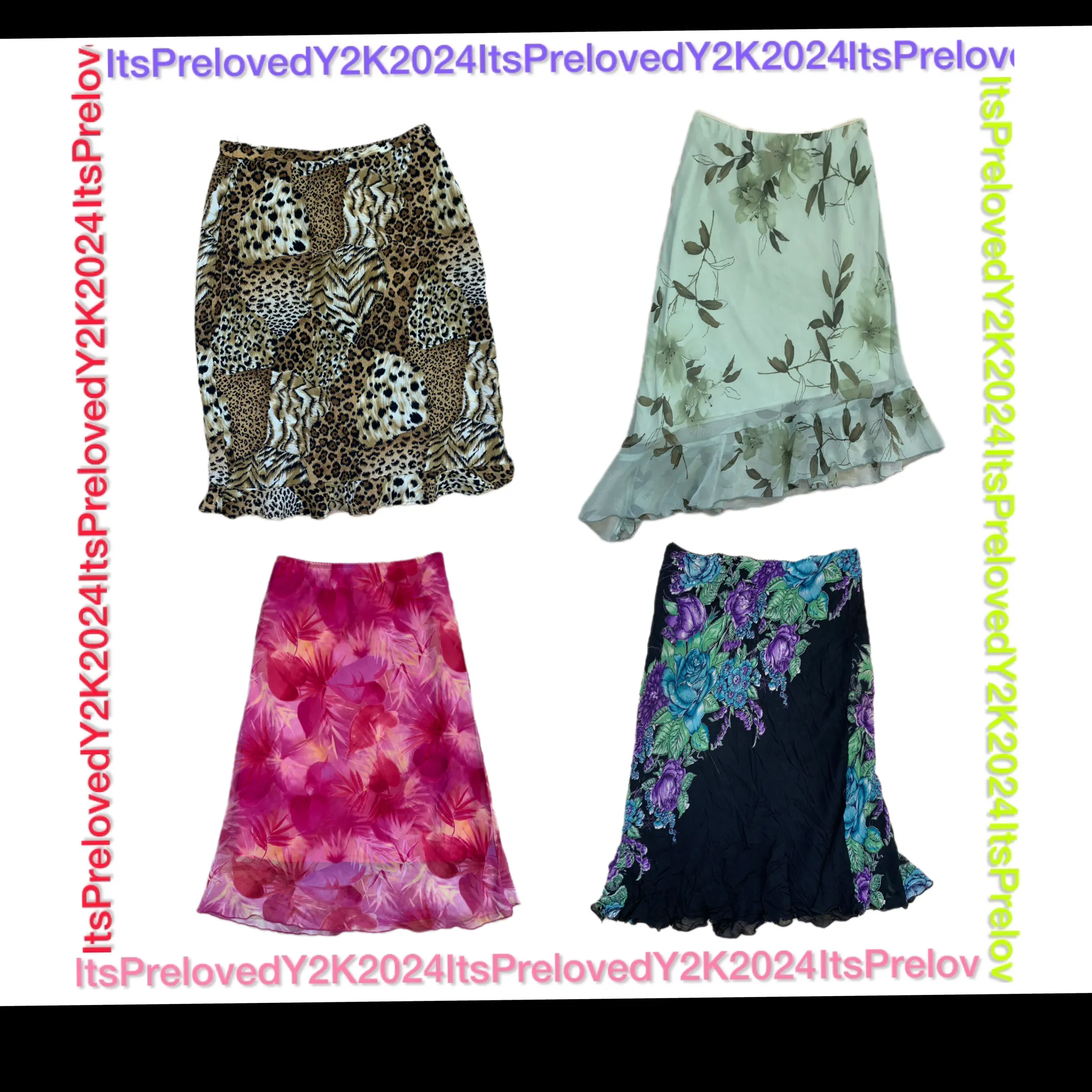 Y2K couture summer skirts (RX-471)